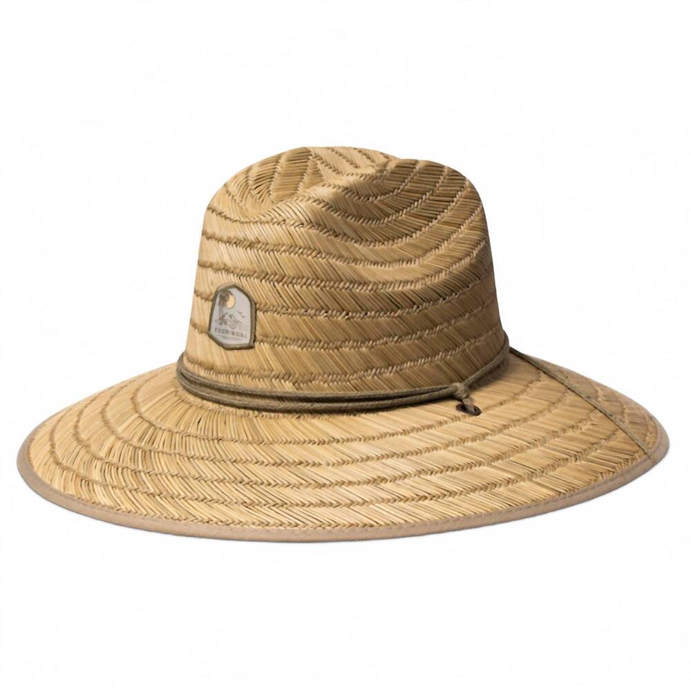 NEW FIELDSTONE men's hastings surf straw lifeguard hat in natural